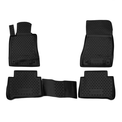 ΜΑΡΚΕ ΠΑΤΑΚΙΑ ΣΕ ΣΚΑΦΗ TPE ΛΑΣΤΙΧΟ ΓΙΑ MERCEDES E CLASS W210 1995-2000 / MERCEDES E CLASS W211 03/2002-02/2009  ΣΕ ΜΑΥΡΟ ΧΡΩΜΑ NOVLINE - 4 ΤΕΜ. Auto Moto Tyres 