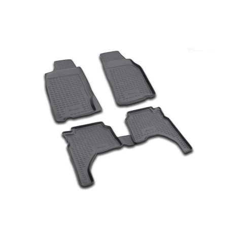 ΜΑΡΚΕ ΠΑΤΑΚΙΑ ΣΕ ΣΚΑΦΗ TPE ΛΑΣΤΙΧΟ ΓΙΑ MITSUBISHI L200 4D 1996-2005  ΣΕ ΜΑΥΡΟ ΧΡΩΜΑ NOVLINE - 4 ΤΕΜ. Auto Moto Tyres 