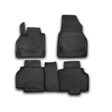 ΜΑΡΚΕ ΠΑΤΑΚΙΑ ΣΕ ΣΚΑΦΗ TPE ΛΑΣΤΙΧΟ ΓΙΑ RENAULT KANGOO 02/2008-2021  ΣΕ ΜΑΥΡΟ ΧΡΩΜΑ NOVLINE - 4 ΤΕΜ. Auto Moto Tyres 