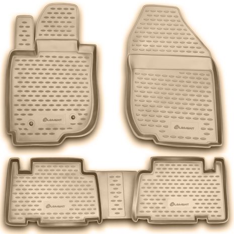 ΜΑΡΚΕ ΠΑΤΑΚΙΑ ΣΕ ΣΚΑΦΗ TPE ΛΑΣΤΙΧΟ ΓΙΑ TOYOTA RAV4 01/2006-2013  ΣΕ ΜΠΕΖ ΧΡΩΜΑ NOVLINE - 4 ΤΕΜ. Auto Moto Tyres 