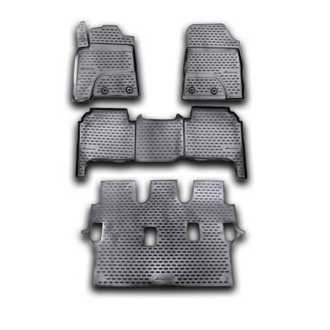 ΜΑΡΚΕ ΠΑΤΑΚΙΑ ΣΕ ΣΚΑΦΗ TPE ΛΑΣΤΙΧΟ ΓΙΑ TOYOTA LANDCRUISER 200 2012-2015  ΣΕ ΜΑΥΡΟ ΧΡΩΜΑ NOVLINE - 4 ΤΕΜ. Auto Moto Tyres 