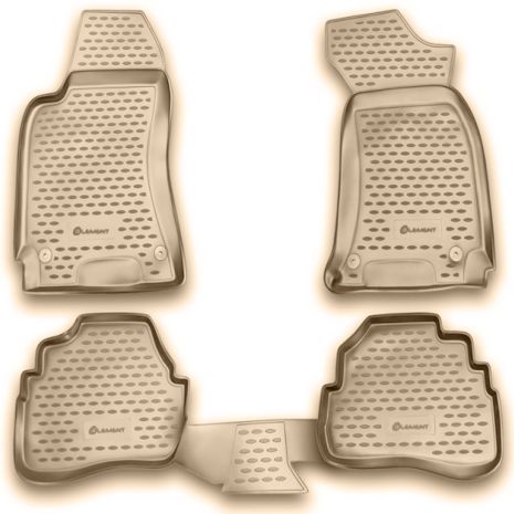 ΜΑΡΚΕ ΠΑΤΑΚΙΑ ΣΕ ΣΚΑΦΗ TPE ΛΑΣΤΙΧΟ ΓΙΑ VW PASSAT Β5 1996-2005  ΣΕ ΜΠΕΖ ΧΡΩΜΑ NOVLINE - 4 ΤΕΜ. Auto Moto Tyres 