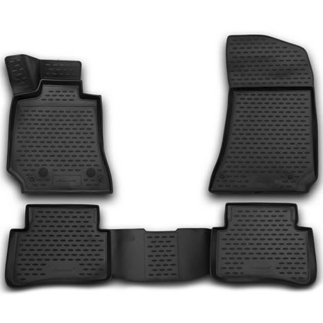 ΜΑΡΚΕ ΠΑΤΑΚΙΑ ΣΕ ΣΚΑΦΗ TPE ΛΑΣΤΙΧΟ ΓΙΑ MERCEDES E CLASS W212 4D 2009-2016  ΣΕ ΜΑΥΡΟ ΧΡΩΜΑ NOVLINE - 4 ΤΕΜ. Auto Moto Tyres 