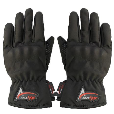 ΓΑΝΤΙΑ ΜΗΧΑΝΗΣ ΛΕΙΑ ΑΔΙΑΒΡΟΧΑ ΜΕ ΜΕΜΒΡΑΝΗ & ΚΟΚΚΑΛΟ ΠΡΟΣΤΑΣΙΑΣ (Μ) ΜΑΥΡΟ ΧΡΩΜΑ ΜΕ ΛΟΓΟΤΥΠΟ RACE AXION - 2ΤΕΜ. Auto Moto Tyres 