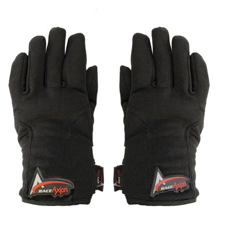 ΓΑΝΤΙΑ ΜΗΧΑΝΗΣ ΑΔΙΑΒΡΟΧΑ ΜΕ ΜΕΜΒΡΑΝΗ (3XL) ΜΑΥΡΟ ΧΡΩΜΑ ΜΕ ΛΟΓΟΤΥΠΟ RACE AXION - 2ΤΕΜ. Auto Moto Tyres 