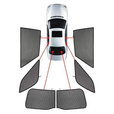 ΚΟΥΡΤΙΝΑΚΙΑ ΜΑΡΚΕ CAR SHADES ΓΙΑ MAZDA 6 5D 2003+2008 - 6 ΤΕΜ. Auto Moto Tyres 