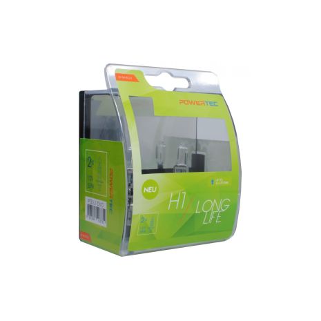 H1 12V 55W P14,5s POWERTEC LONG LIFE ΑΛΟΓΟΝΟΥ 2ΤΕΜ. Auto Moto Tyres 