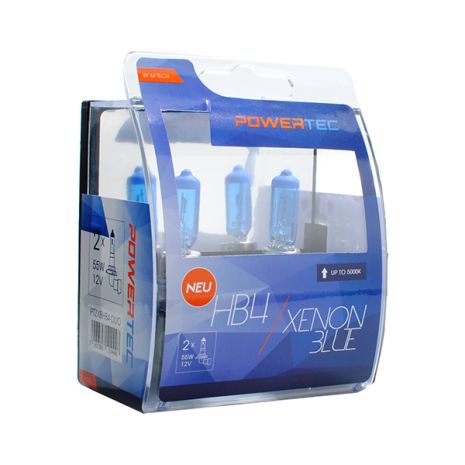HB4 12V 55W P22d 5.000K POWERTEC XENON BLUE 2ΤΕΜ. M-TECH Auto Moto Tyres 