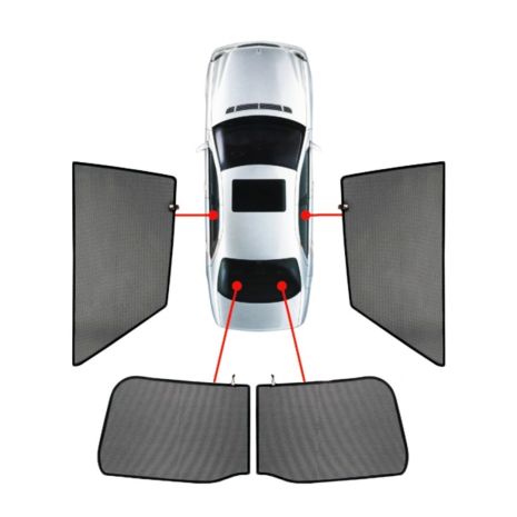 ΚΟΥΡΤΙΝΑΚΙΑ ΜΑΡΚΕ CAR SHADES ΓΙΑ AUDI A1 5D 2018+ - 4 ΤΕΜ. Auto Moto Tyres 