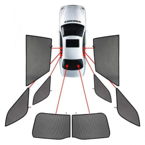 ΚΟΥΡΤΙΝΑΚΙΑ ΜΑΡΚΕ CAR SHADES ΓΙΑ BMW X6 (F16) 5D 2015-2019- 8 ΤΕΜ. Auto Moto Tyres 