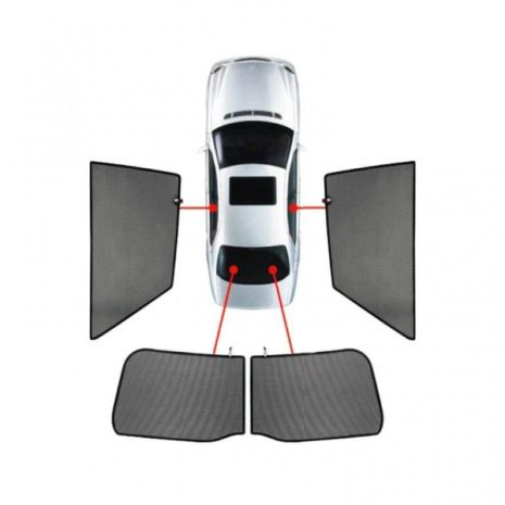 ΚΟΥΡΤΙΝΑΚΙΑ ΜΑΡΚΕ CAR SHADES ΓΙΑ ALFA ROMEO STELVIO 5D 2019+ - 4 ΤΕΜ. Auto Moto Tyres 