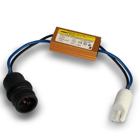 ΑΝΤΙΣΤΑΣΗ ΓΙΑ ΛΑΜΠΑΚΙΑ LED W5W 15W 41ohm 50x27x15mm Auto Moto Tyres 