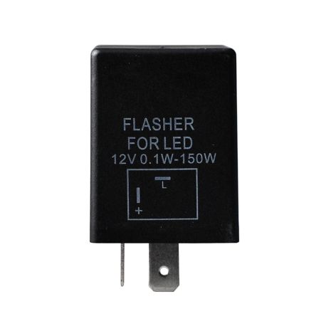 LED FLASHER (ΦΛΑΣΙΕΡΑ) 12V 0,1-150W 2 ΕΠΑΦΩΝ (L+-)  mTECH - 1 Τεμ. Auto Moto Tyres 