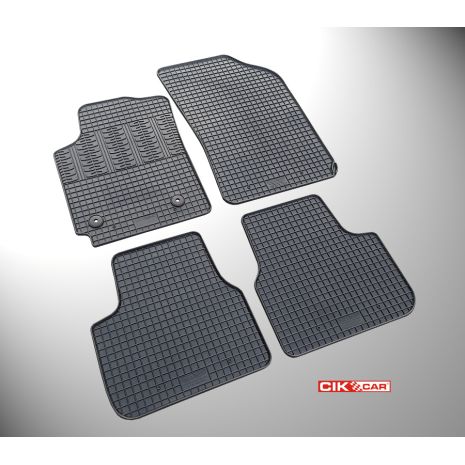 ΜΑΡΚΕ ΠΑΤΑΚΙΑ ΣΕ ΣΚΑΦΗ ΛΑΣΤΙΧΟ ΓΙΑ CITROEN C4 CACTUS 2014-10/2020 ΣΕ ΜΑΥΡΟ ΧΡΩΜΑ ΜΕ ΚΟΥΜΠΩΜΑΤΑ CIK - 4 ΤΕΜ. Auto Moto Tyres 