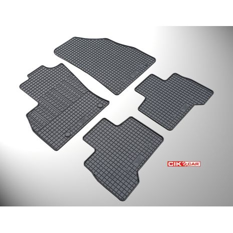 ΜΑΡΚΕ ΠΑΤΑΚΙΑ ΣΕ ΣΚΑΦΗ ΛΑΣΤΙΧΟ ΓΙΑ PEUGEOT BIPPER TEPEE / CITROEN NEMO MULTISPACE / FIAT QUBO 2008+ ΣΕ ΜΑΥΡΟ ΧΡΩΜΑ ΜΕ ΚΟΥΜΠΩΜΑΤΑ CIK - 4 ΤΕΜ. Auto Moto Tyres 