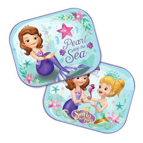 ΗΛΙΟΠΡΟΣΤΑΣΙΕΣ ΠΛΑΙΝΕΣ SOFIA THE FIRST ΜΕ ΒΕΝΤΟΥΖΑ (44x35cm) AMiO – 2 ΤΕΜ. Auto Moto Tyres 