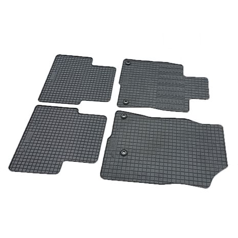 HONDA CIVIC HTB 2017+ ΜΑΡΚΕ ΠΑΤΑΚΙΑ ΛΑΣΤΙΧΟ ΣΕ ΜΑΥΡΟ ΧΡΩΜΑ ΜΕ ΚΟΥΜΠΩΜΑΤΑ CIK - 4 ΤΕΜ. Auto Moto Tyres 