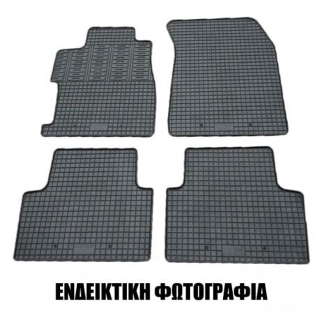 ΜΑΡΚΕ ΠΑΤΑΚΙΑ ΣΕ ΣΚΑΦΗ ΛΑΣΤΙΧΟ ΓΙΑ FIAT E-500 ΗΛΕΚΤΡΙΚΟ 2019+ ΣΕ ΜΑΥΡΟ ΧΡΩΜΑ ΜΕ ΚΟΥΜΠΩΜΑΤΑ CIK - 4 ΤΕΜ. Auto Moto Tyres 