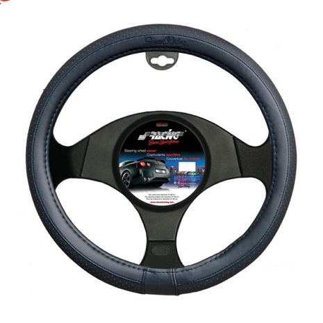 ΚΑΛΥΜΜΑ ΤΙΜΟΝΙΟΥ TOTAL BLACK SMALL ΜΑΥΡΟ ΔΕΡΜΑΤΙΝΟ 35-37cm Auto Moto Tyres 