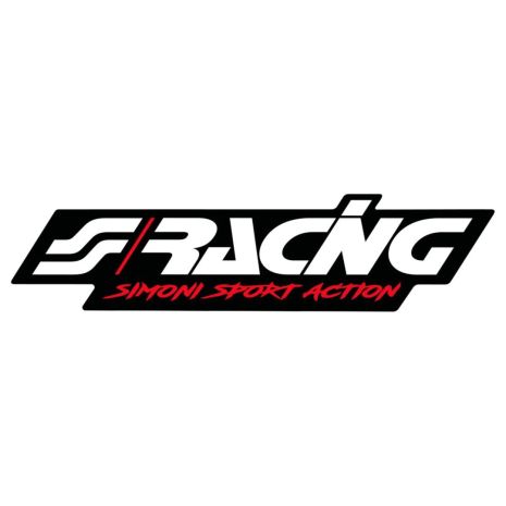 ΑΥΤΟΚΟΛΛΗΤΟ SIMONI RACING LOGO STICKER 120x29mm 1ΤΕΜ. Auto Moto Tyres 