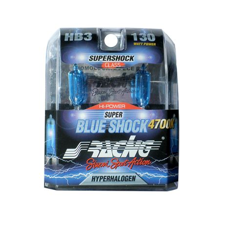 HB3 12V/65W 130" 4.700K SUPER BLUE SHOCK Auto Moto Tyres 