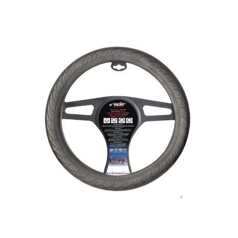 ΚΑΛΥΜΜΑ ΤΙΜΟΝΙΟΥ TYRE SOFT SIL ΜΑΥΡΟ 35-40cm  ΣΙΛΙΚΟΝΗΣ (ΣΧΕΔΙΟ ΕΛΑΣΤΙΚΟ ΑΥΤΟΚΙΝΗΤΟΥ) Auto Moto Tyres 