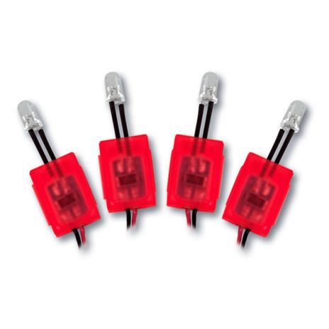 ΚΙΤ LED FIRE FLY 4ΤΜΧ. ΚΟΚΚΙΝΑ Auto Moto Tyres 
