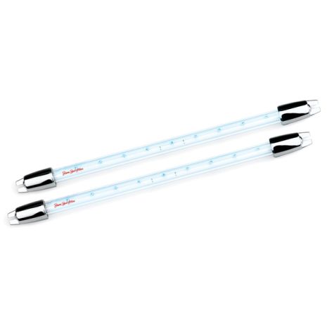 ΚΙΤ ΛΑΜΠΕΣ ΧΡΩΜΙΟ MINI-LED ΛΕΥΚΟ 24cm 12 Auto Moto Tyres 