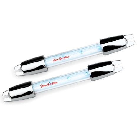ΚΙΤ ΛΑΜΠΕΣ ΧΡΩΜΙΟ MINI-LED ΛΕΥΚΟ 9cm 12V Auto Moto Tyres 