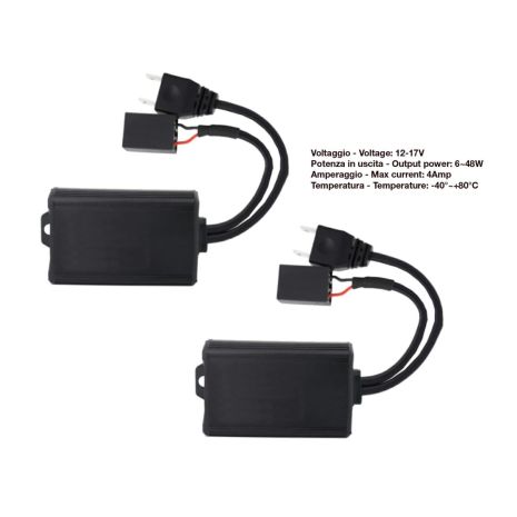 ΑΝΤΙΣΤΑΣΗ CAN-BUS ΓΙΑ LED ΚΙΤ H7  12V (ΑΝΤΙΣΤΑΣΗ-ΨΕΥΤΗΣ-CANCELLER) SIMONI RACING - 2 TEM. Auto Moto Tyres 