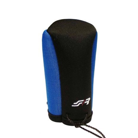 ΚΑΛΥΜΜΑ ΓΙΑ ΠΟΜΟΛΟ ΤΑΧΥΤΗΤΩΝ GEAR KNOB COVER (ΜΑΥΡΟ/ΜΠΛΕ ΜΙΚΡΟΦΙΜΠΡΑ) Auto Moto Tyres 