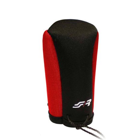 ΚΑΛΥΜΜΑ ΓΙΑ ΠΟΜΟΛΟ ΤΑΧΥΤΗΤΩΝ GEAR KNOB COVER (ΜΑΥΡΟ/ΚΟΚΚΙΝΟ ΜΙΚΡΟΦΙΜΠΡΑ) Auto Moto Tyres 