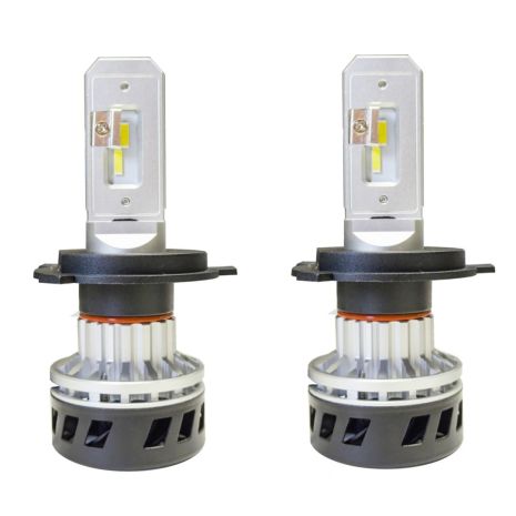 H4 9-36V 5.000K 5000lm 25W MATRIX LED KIT (ΜΕ ΨΥΚΤΡΑ ΑΝΕΜΙΣΤΗΡΑΚΙ) 2ΤΕΜ. Auto Moto Tyres 