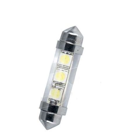 ΛΑΜΠΑΚΙ ME 6 LED 44MM ΜΠΛΕ 360ο CAN-BUS Auto Moto Tyres 