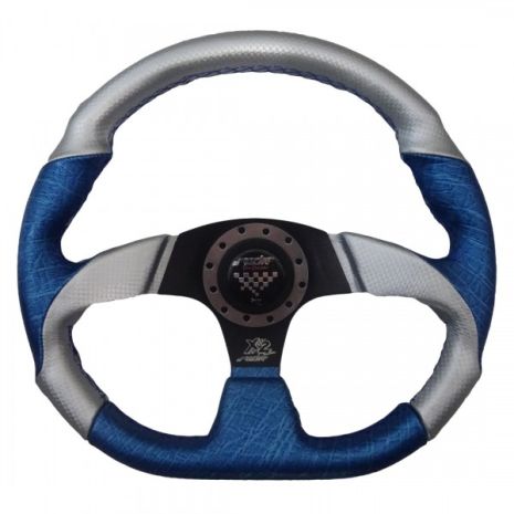 ΤΙΜΟΝΙ ΔΕΡΜΑ Χ2 ΜΠΛΕ-ΑΣΗΜΙ Auto Moto Tyres 