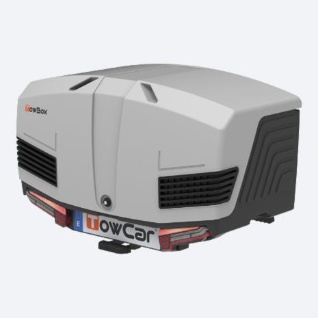 ΜΠΑΓΚΑΖΙΕΡΑ ΚΟΤΣΑΔΟΡΟΥ 400 LT TOWBOX V3 CLASSIC GREY (ΓΚΡΙ) ΜΕ LED ΦΑΝΑΡΙΑ Auto Moto Tyres 