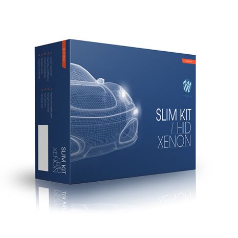 H4-3 HIGH-LOW 12V 6.000K BASIC SLIM BALLAST KIT XENON Auto Moto Tyres 