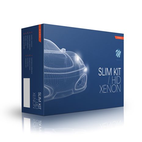 H4-3 HIGH-LOW 12V 8.000K BASIC SLIM BALLAST KIT ΛΑΜΠΑ XENON Auto Moto Tyres 