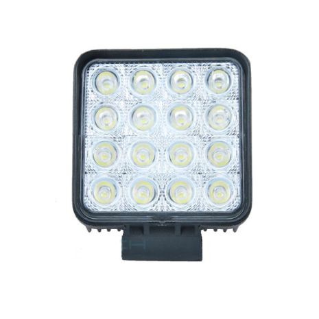 ΠΡΟΒΟΛΕΑΣ ΤΕΤΡΑΓΩΝΟΣ ME 16LED HP 6000K 10-30V 48W Auto Moto Tyres 