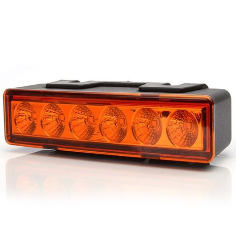 ΣΤΡΟΜΠΟ LED W117 10-33V ΒΙΔΩΤΟ ΠΟΡΤΟΚΑΛΙ 146,5x32,8x50mm Auto Moto Tyres 