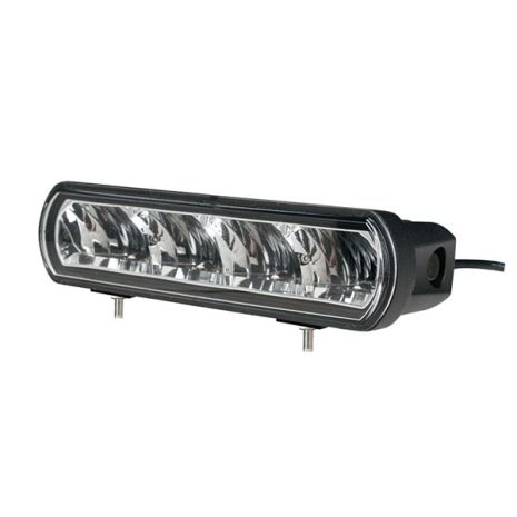 ΠΡΟΒΟΛΕΑΣ ΟΔΗΓΗΣΗΣ LED DRIVING LIGHT BAR ΜΑΥΡΟΣ 10-32V 40W 2090lm 4 CREE LED ΟΒΑΛ ΠΛΑΚΕ 222 x 55 x 100 mm M-TECH Auto Moto Tyres 