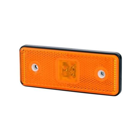 ΦΩΣ ΟΓΚΟΥ ΑΝΑΚΛΑΣΤΙΚΟ  LD161 12/24V 3LED HORPOL ΠΟΡΤΟΚΑΛΙ 11 x 4 cm -1ΤΕΜ. Auto Moto Tyres 