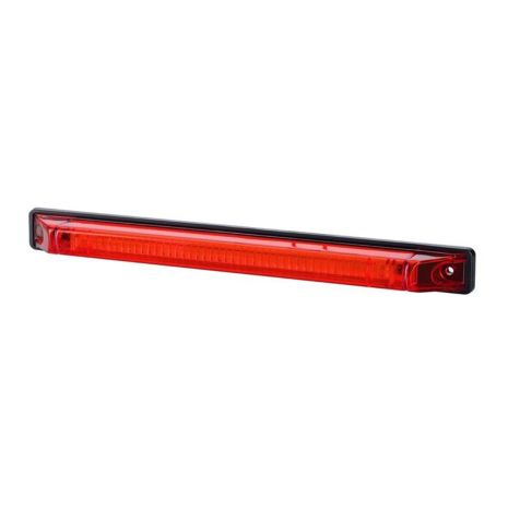 ΦΩΣ ΟΓΚΟΥ ΜΠΑΡΑ LD473 12/24V ΜΕ 2 LED HORPOL 255 Χ 25 mm (ΚΟΚΚΙΝΟ) - 1 ΤΕΜ. Auto Moto Tyres 