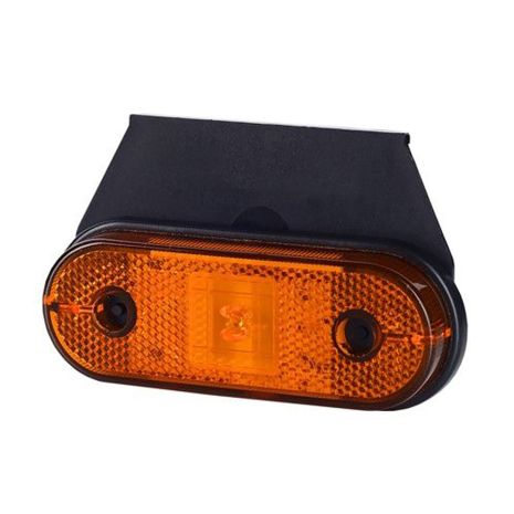 ΦΩΣ ΟΓΚΟΥ ΑΝΑΚΛΑΣΤΙΚΟ LD624 12/24V 1 LED HORPOL ΠΟΡΤΟΚΑΛΙ (11 x 3,9 cm) -1ΤΕΜ. Auto Moto Tyres 