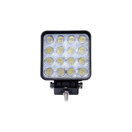 ΠΡΟΒΟΛΕΑΣ WORKING LIGHTS 10-32V 48W 2500lm 16x3W OSRAM LED ΤΕΤΡΑΓΩΝΟΣ 110x60x142mm M-TECH Auto Moto Tyres 