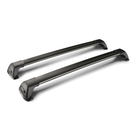 ΜΠΑΡΕΣ ΟΡΟΦΗΣ ΑΛΟΥΜΙΝΙΟΥ  FLUSH MIXED YAKIMA 105+110 cm (ΜΑΥΡΟ ΧΡΩΜΑ/ΜΕ ΚΛΕΙΔΑΡΙΕΣ) ΓΙΑ ΟΛΕΣ ΤΙΣ ΟΡΟΦΕΣ - 2 ΤΕΜ. Auto Moto Tyres 