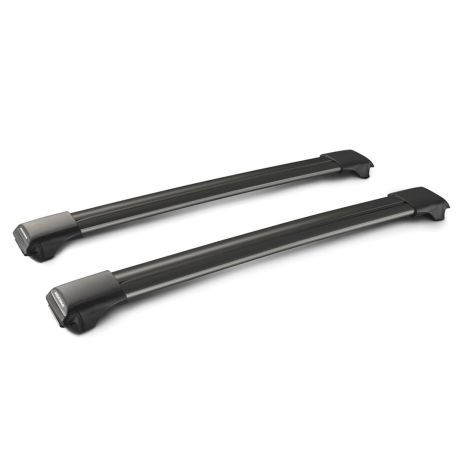 ΜΠΑΡΕΣ ΟΡΟΦΗΣ ΑΛΟΥΜΙΝΙΟΥ ΜΑΥΡΗ RAIL BAR STANDARD 85cm 2ΤΕΜ. ΜΕ ΚΛΕΙΔΙ Auto Moto Tyres 