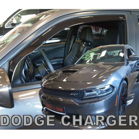 ΑΝΕΜΟΘΡΑΥΣΤΕΣ ΓΙΑ DODGE CHARGER 5D 2011-2021 ΖΕΥΓΑΡΙ ΑΠΟ ΕΥΚΑΜΠΤΟ ΦΙΜΕ ΠΛΑΣΤΙΚΟ HEKO - 2 ΤΕΜ. Auto Moto Tyres 