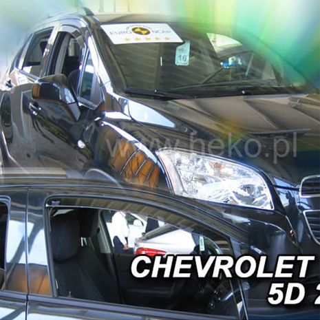 ΑΝΕΜΟΘΡΑΥΣΤΕΣ ΓΙΑ CHEVROLET TRAX 5D 2013-2015 ΖΕΥΓΑΡΙ ΑΠΟ ΕΥΚΑΜΠΤΟ ΦΙΜΕ ΠΛΑΣΤΙΚΟ HEKO - 2 ΤΕΜ. Auto Moto Tyres 