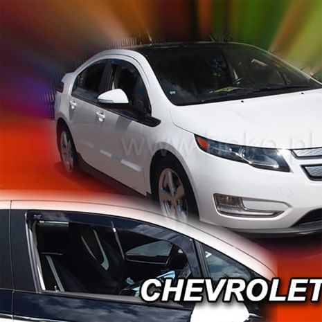 ΑΝΕΜΟΘΡΑΥΣΤΕΣ ΓΙΑ CHEVROLET VOLT 5D 2010-2015 ΖΕΥΓΑΡΙ ΑΠΟ ΕΥΚΑΜΠΤΟ ΦΙΜΕ ΠΛΑΣΤΙΚΟ HEKO - 2 ΤΕΜ. Auto Moto Tyres 